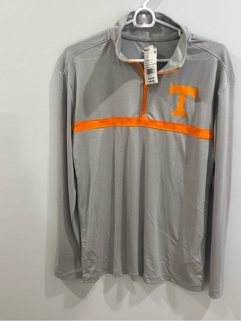 Logo Athletic Men’s Tennessee UT long sleeve performance dri-fit top medium NWT